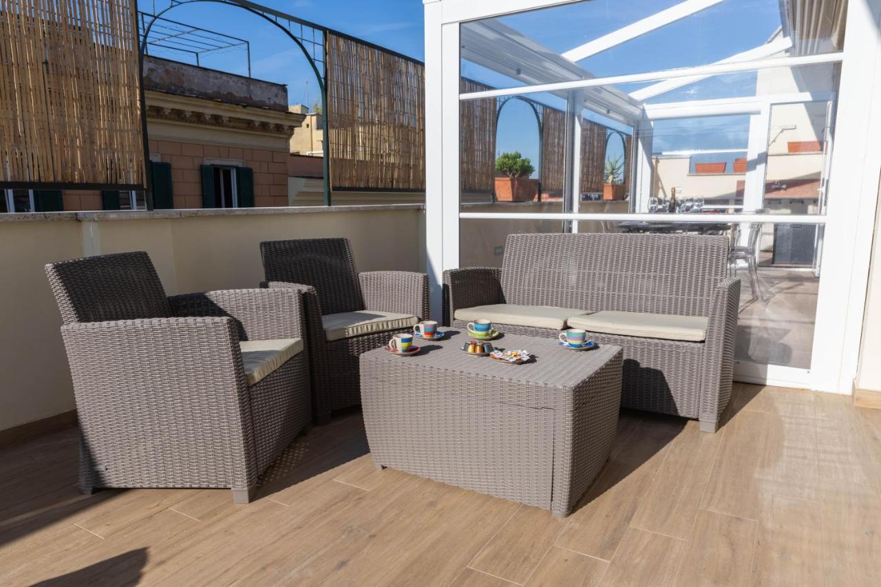 Colosseo Brightful Apartment With Rooftop Rom Eksteriør billede