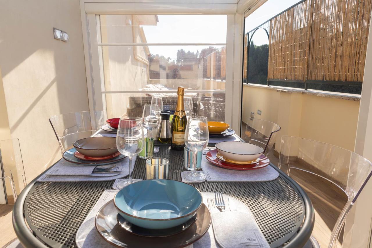 Colosseo Brightful Apartment With Rooftop Rom Eksteriør billede